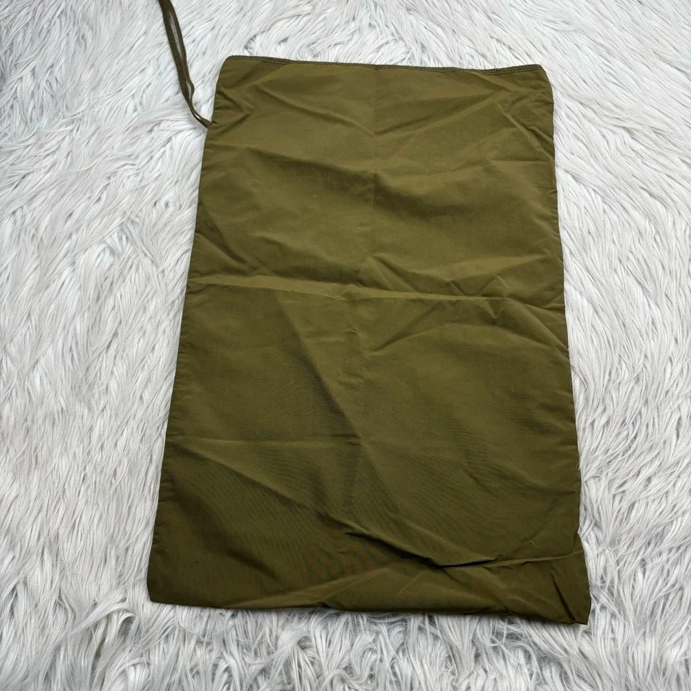 Patagonia Olive Green Nylon Pouch Bag Travel Gift Storage